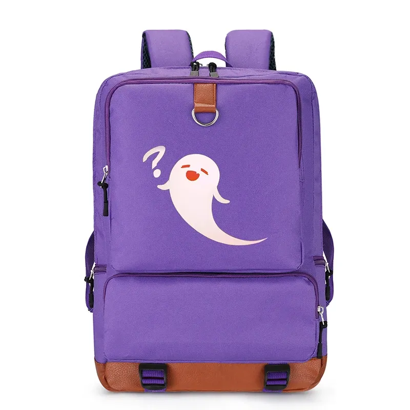 Bags Hu Tao Backpack Cute Genshin Impact School Bag for Boys Girls Cosplay Bookbag Unisex Rucksack