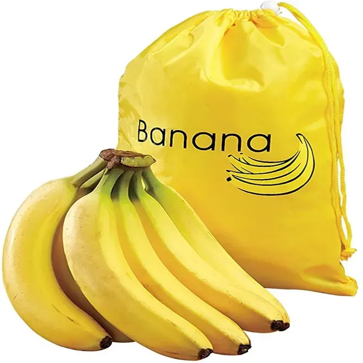 Väskor Banana Bundle Pocket Preservation Väska Vegetabiliska och fruktförvaringspåse Matbevaringspåse 1 st
