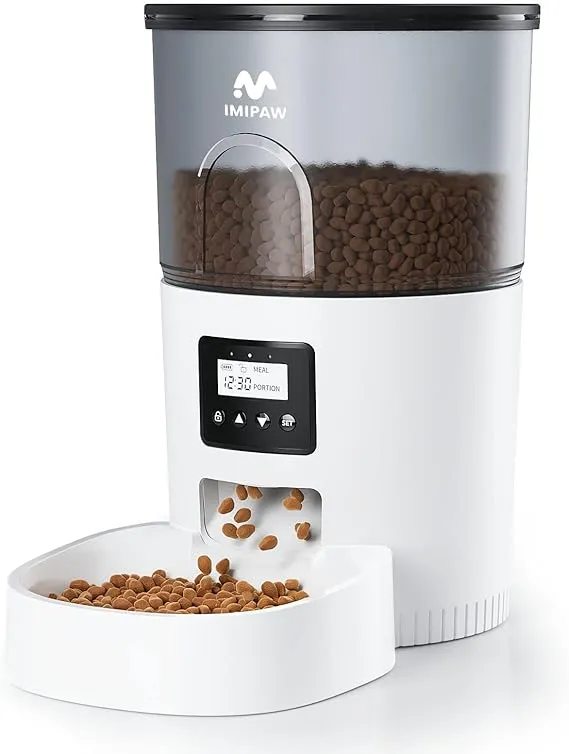 PETULTRA Automatic Cat Feeders For 2 Cats: Dual Cat Feeders With 2.4G