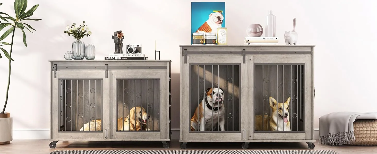 Dog Crates For Large Dogs Fulhope 48