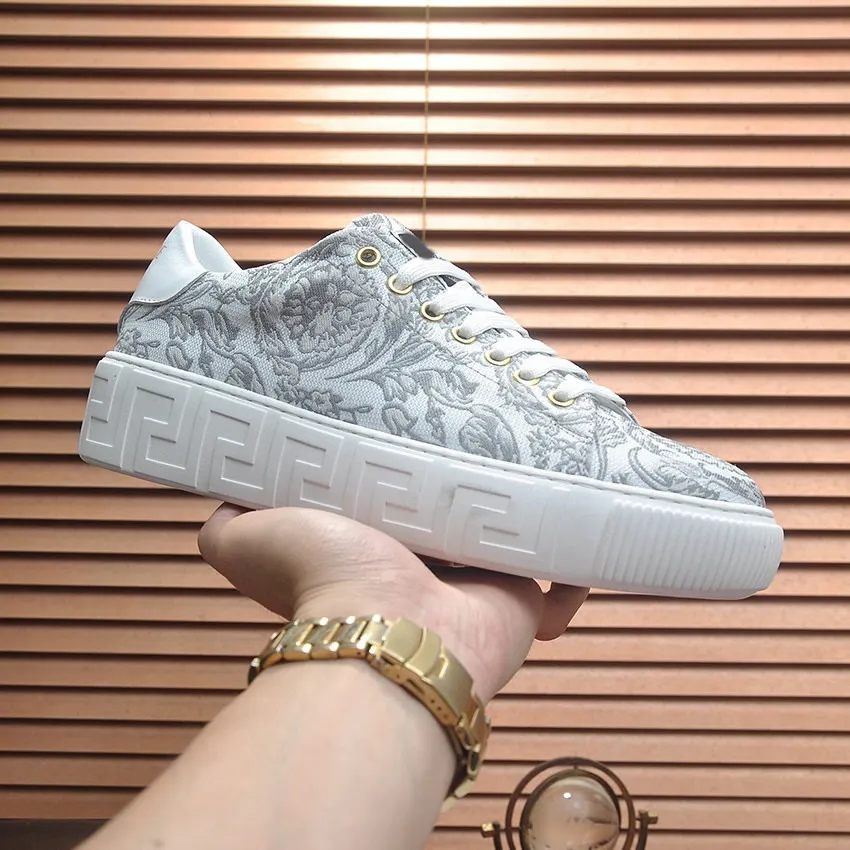 Running Shoes Dhgate Versace Sneakers Barocco Greca Sneakers