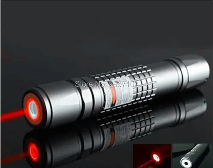 Scopes AAA Military Power Power Power puissant Light Red 10000m 650 Nm Poutre lumineux Signal de camping lampe ppt Cadeau Hunting