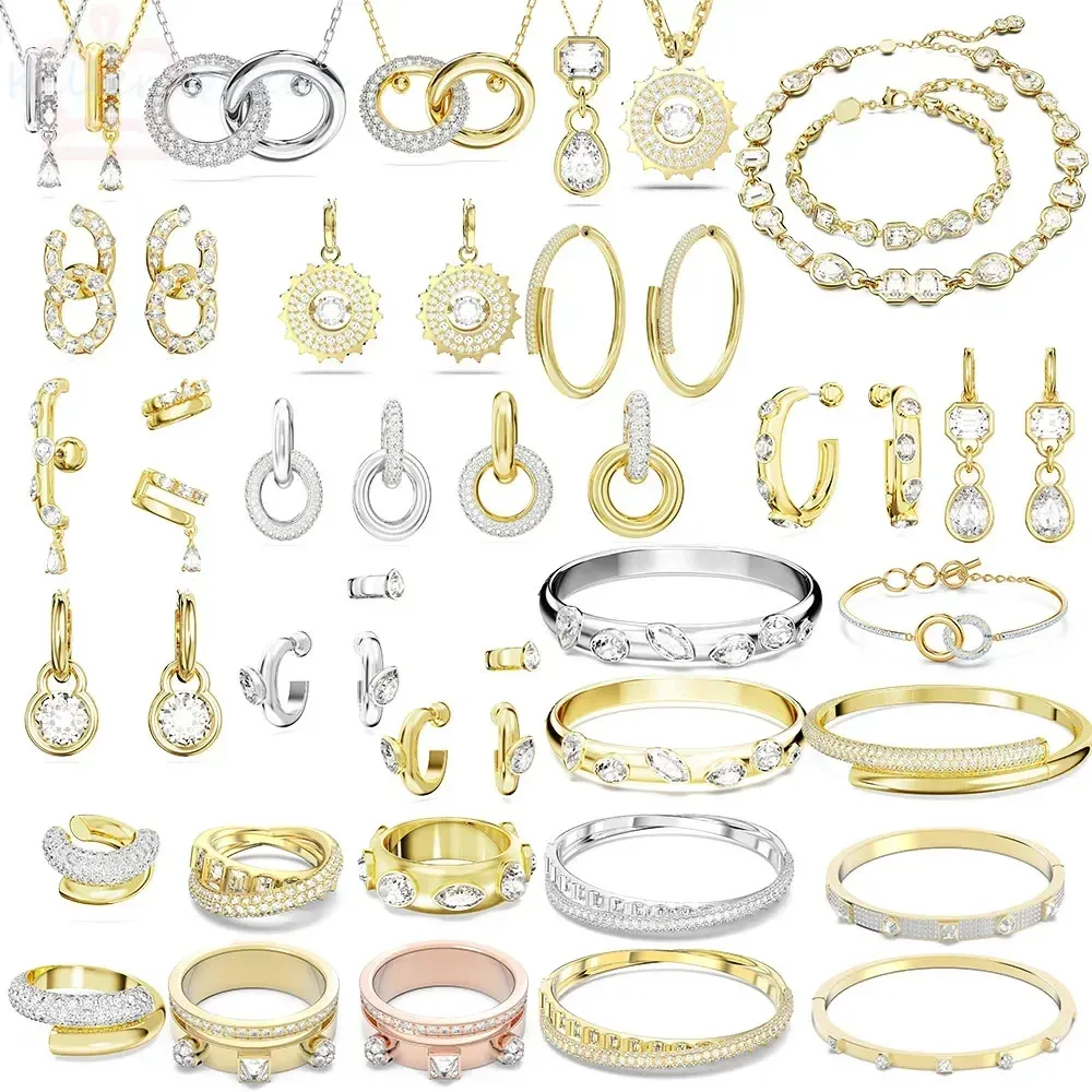STARDS 2023 Nieuwe fijne sieraden Sets Charm Classic Exquisite Collection Geometrie Dextera oorbellen ketting Bracelet sieraden voor vrouwen