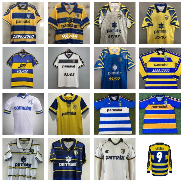 Save Big on Bulk Parma Calcio Jersey Retro Soccer Jerseys: Classic Soccer  Jersey Inspired By Iconic Late 90s Era, Lightweight For Daily Use Best