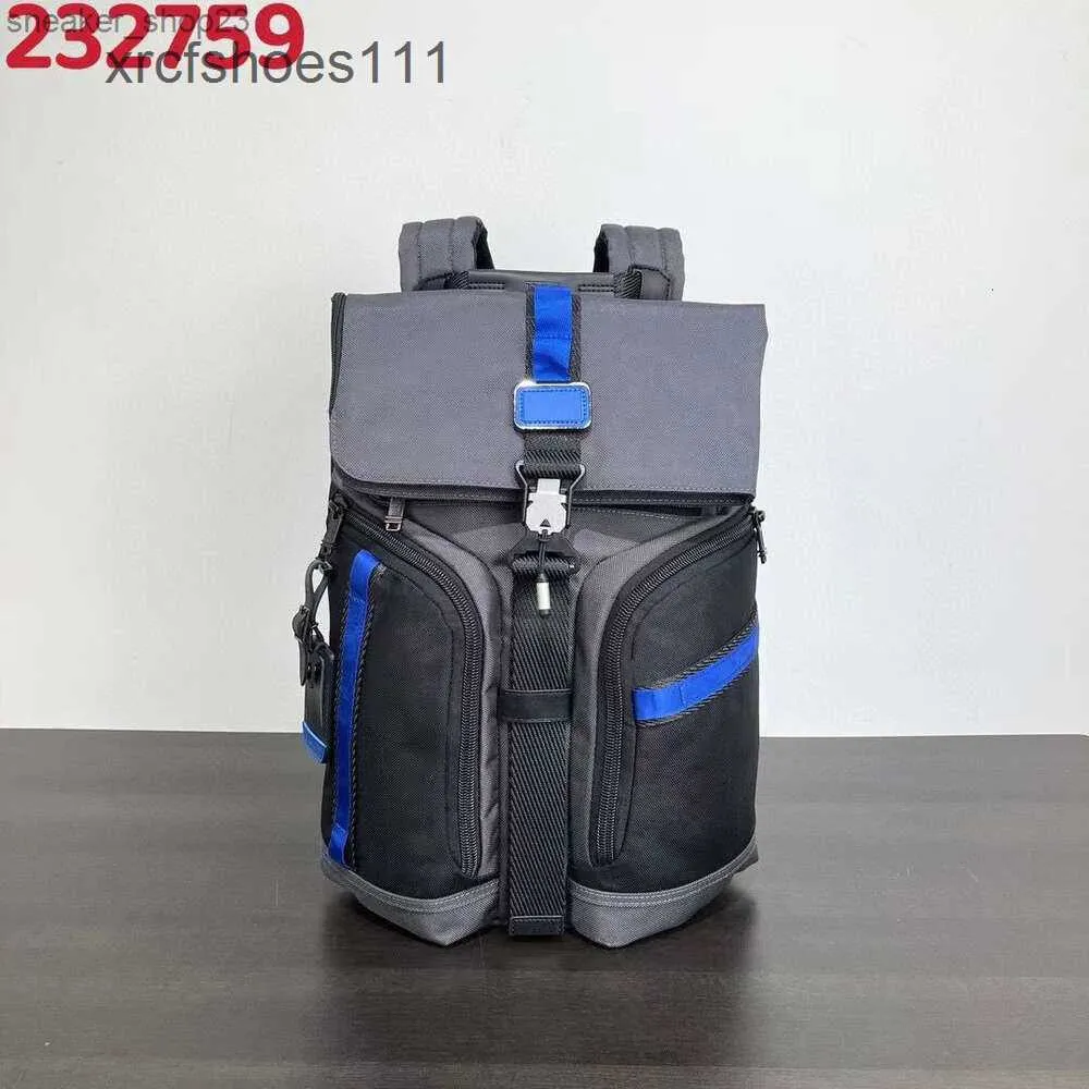 Nylon Travel Tummiis Pack Tummii Mens Mens Computer Business 232759 Дизайнерский рюкзак Back Back Ballistic Fashion Sucting Bag Waterpronation 7KV6