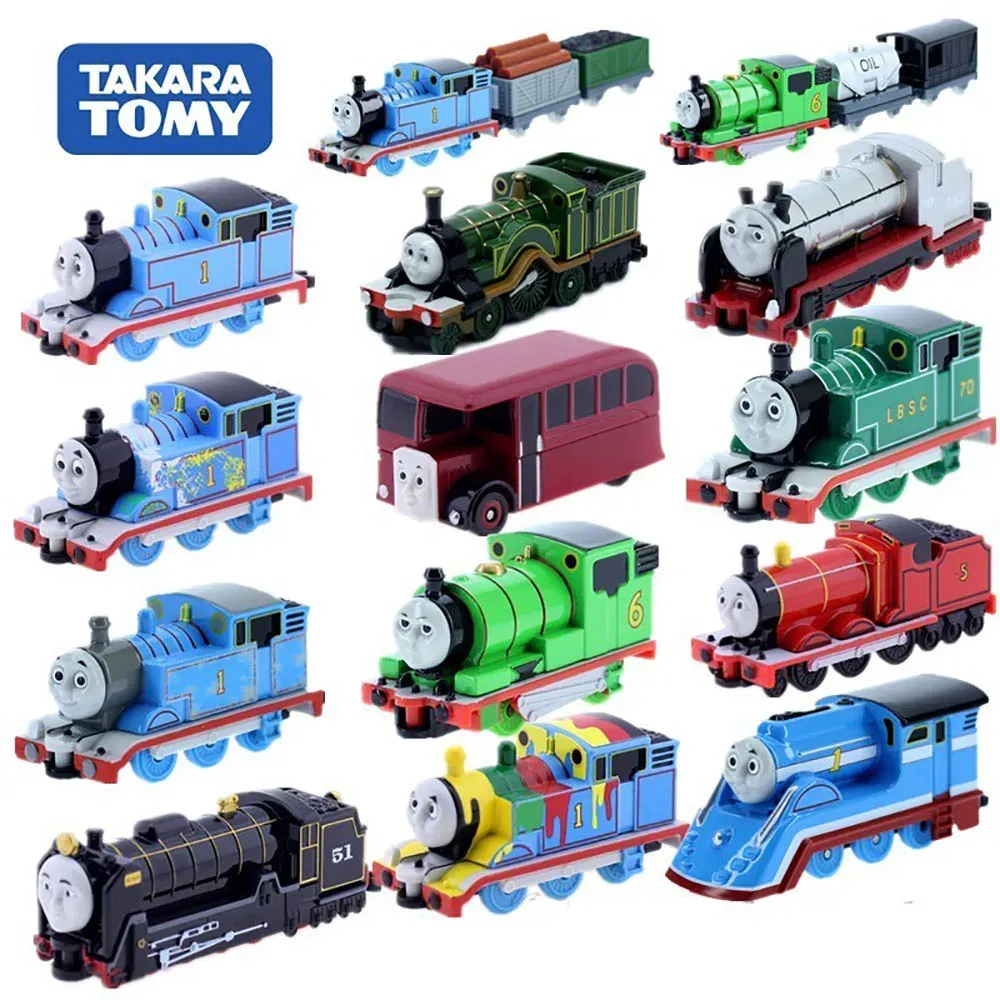 Auto's Thomas en vrienden Alloy Train speelgoed Tomica Thomas Alloy Train Trainy Boy Gift Gordon Birdy James Percy Emily Thomas Model Train