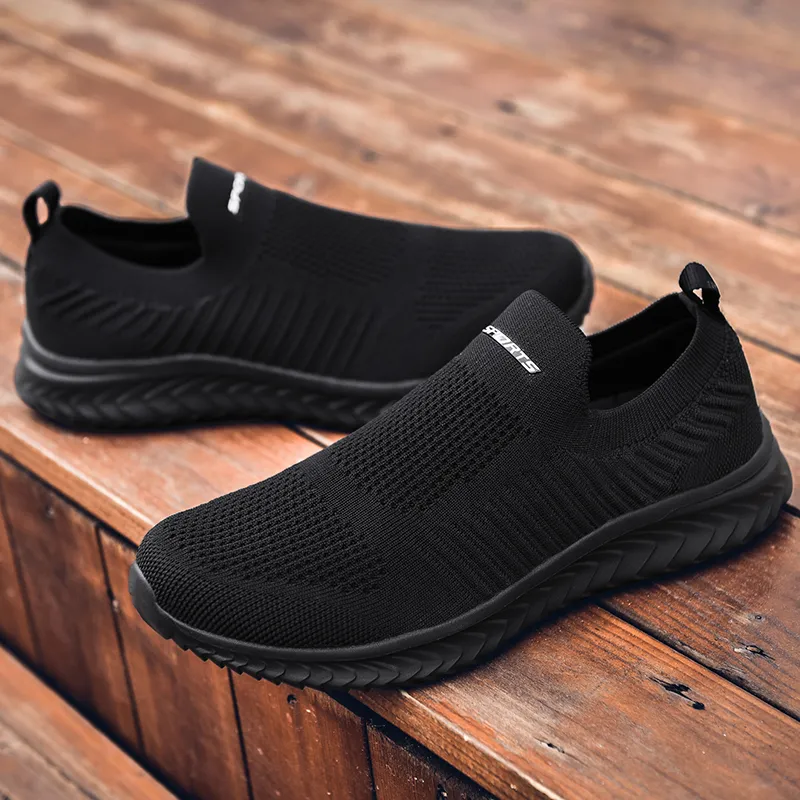 Herrkvinnor som kör tennis sport casual skor kvinnor slip-on sock sneakers vandring promenad skor anti slip gai trendings sommar män strumpor män sportsko aa0104