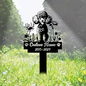 Save Big on Bulk Personalized Dog Grave Markers Personalized Dog Memorial,  Pet Headstone Markers, Custom Metal Grave Marker, Engraved Name Garden