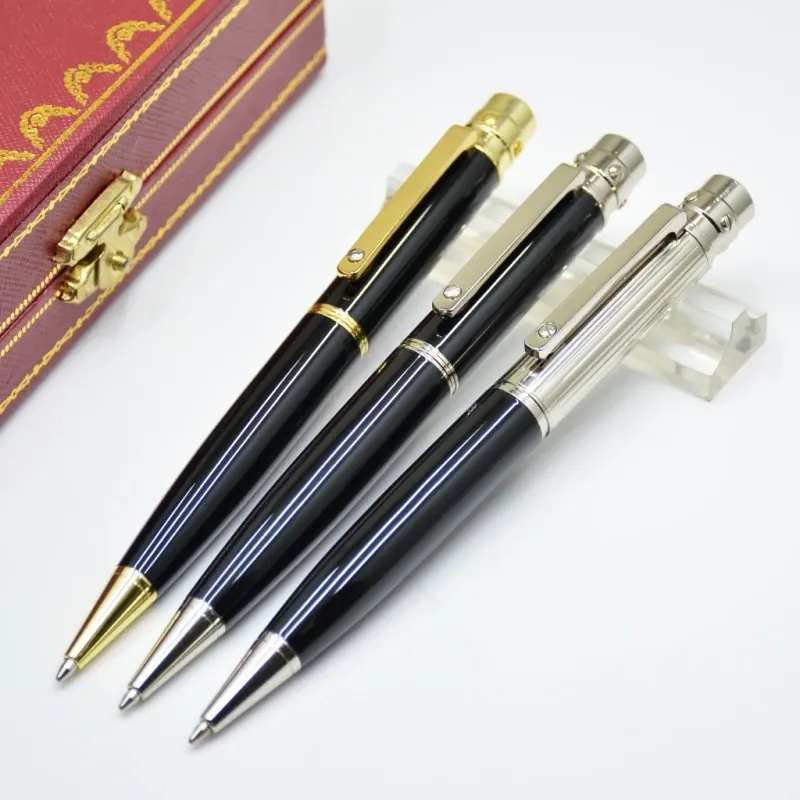 Pennor reklampris Black Car Ballpoint Pen Business Office Stationery Luxury Refill Penns Gift