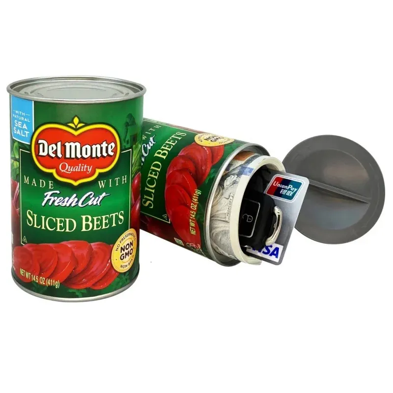 Realistic Canned Food Diversion Safe – Secret Compartment Hidden Storage Container