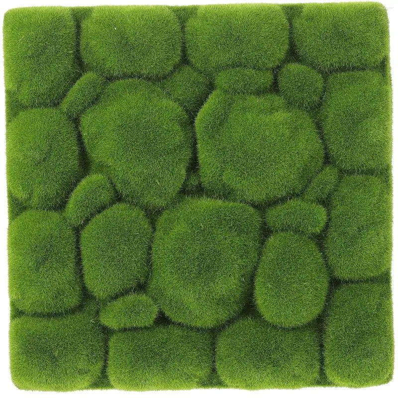 Decorative Flowers 1/2/3pcs Simulation Moss Foams Board Fake Block Landscape Artificial Plants For Home Garden Wall Decoration Diy