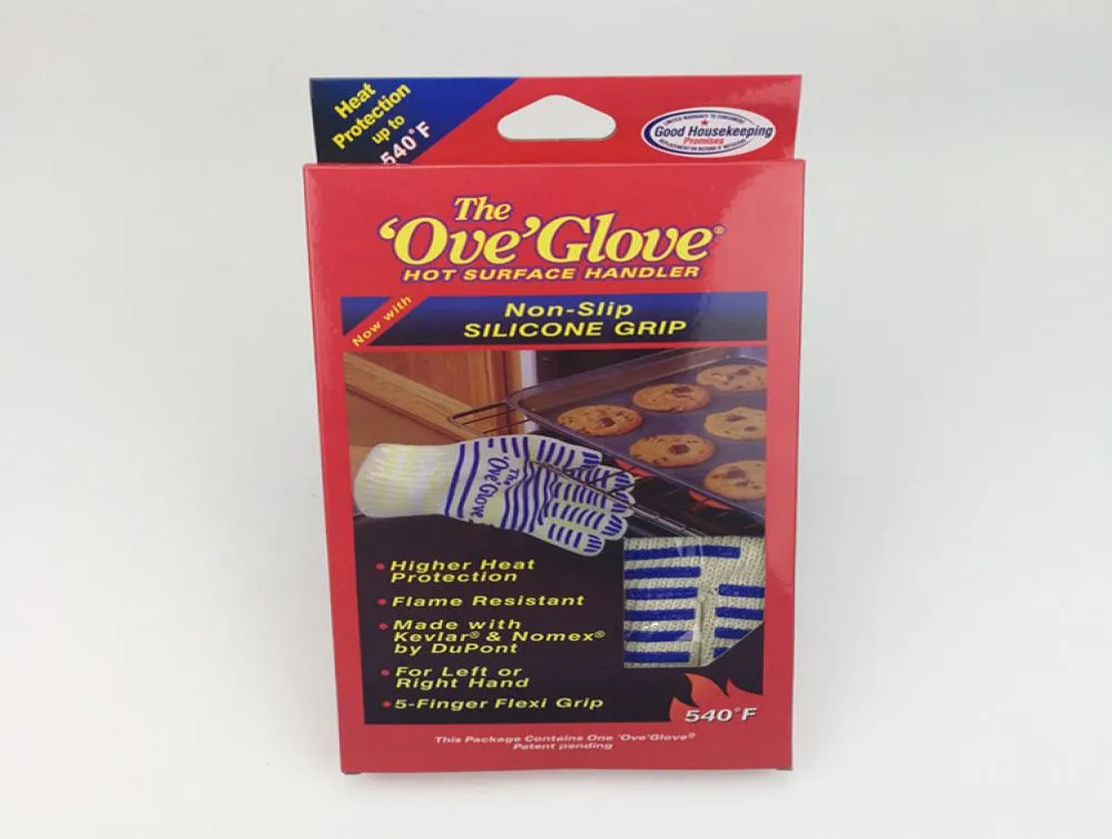 Gant de four à micro-ondes 540 F Proof de la chaleur Cuisine résistante à la chaleur Glove Glove Glove Handler Gants GGA6787082057