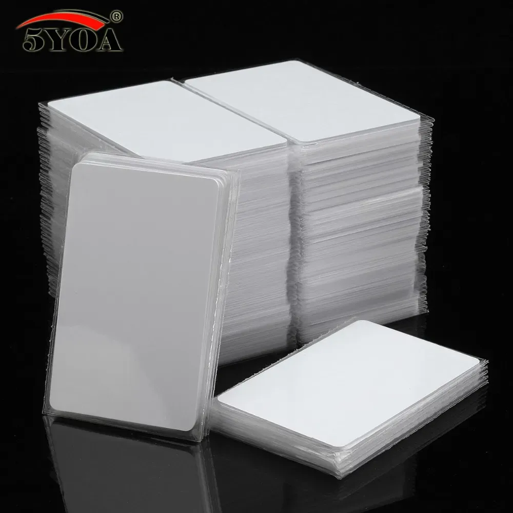 Controle 100pcs/lote CARD de IC 13.56MHz ISO14443A S50 MF MFS50 Proximidade Smart Universal Label RFID Tag Access Control Card