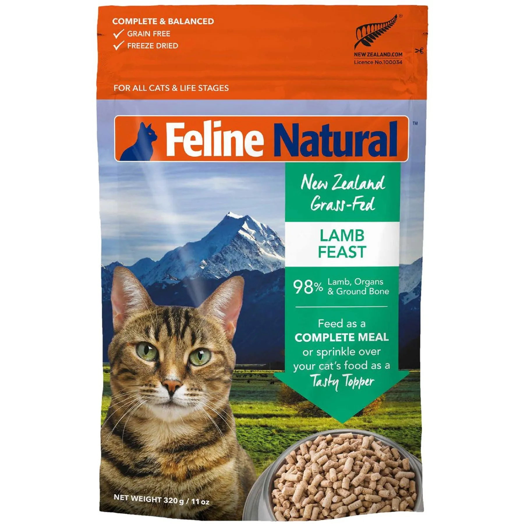 Premium Lamb Recipe, Grain-Free Freeze-Dried Cat Food Shop