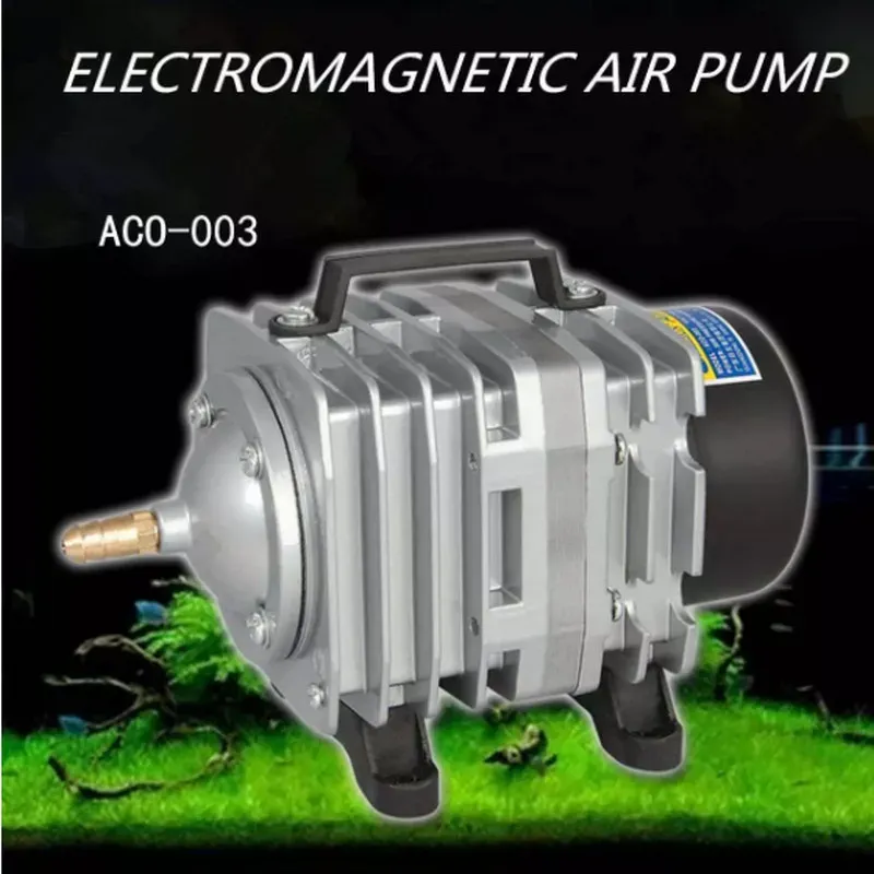 Аксессуары рыба AK Sunsun ACO003 Электромагнитный воздушный насос Большой аквариум -кислородный насос морепродукты морепродукты теокссигенизация бесплатная доставка
