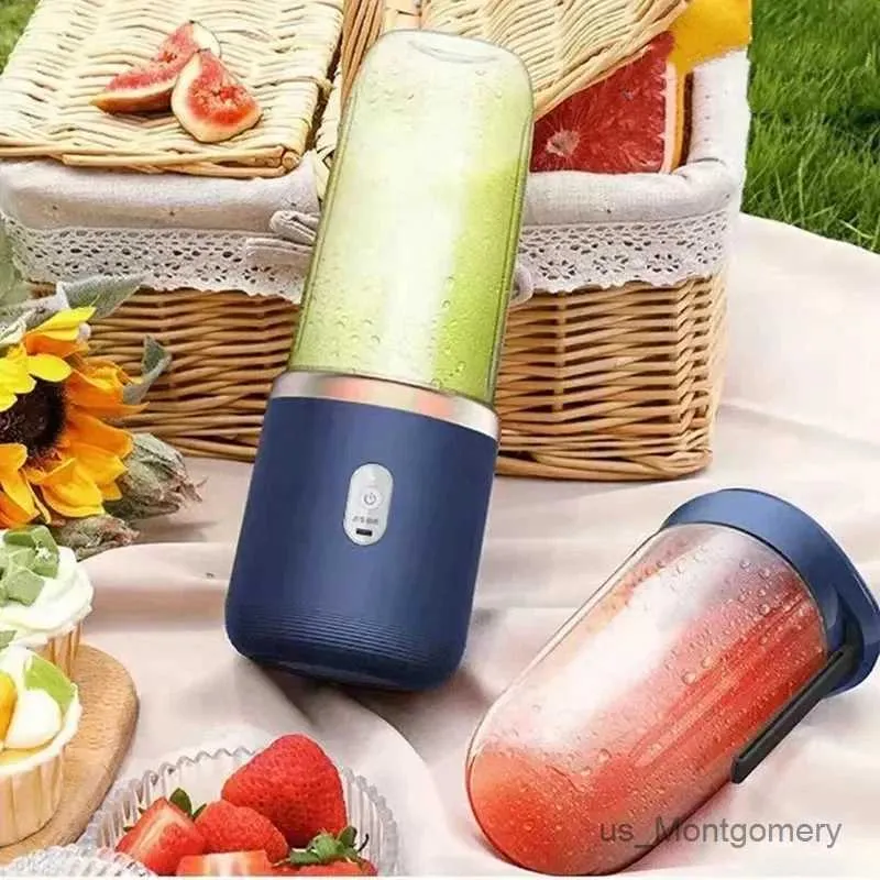 Juicers elektrische handheld blender fles 6 messen multifunctionele sap blender vers sap smoothie ijs crushcup voedsel pro saper machine