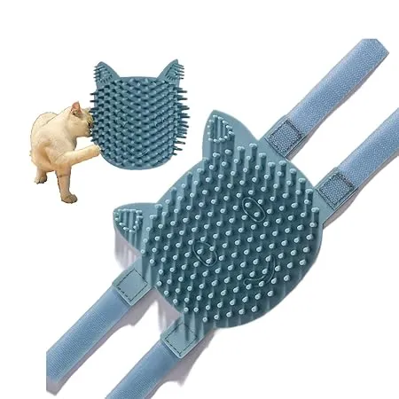 Cat Self Grooming Brush: Gentle Massage Comb for Kitten, Puppy - Hair ...