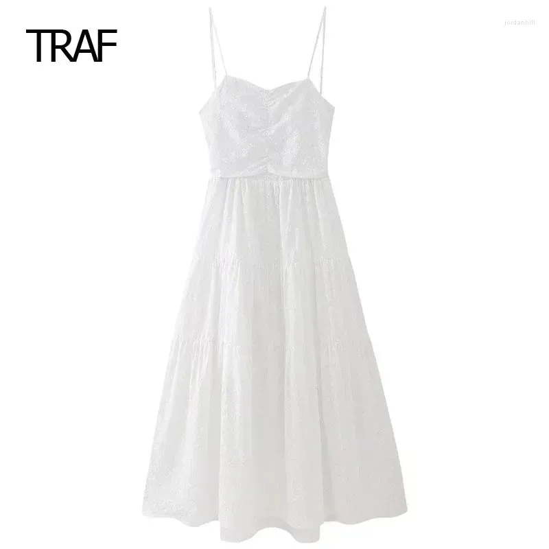 Casual Sleeveless Midi Dress for Women Autumn Winter Embroidered Floral  V-Neck Backless Wedding Guest from Dhgate Basic & Casual Dresses - price  41.8