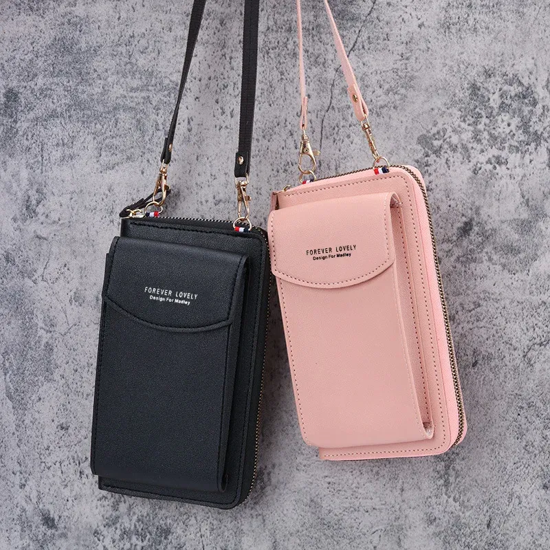 Bolsas bolsas móviles bolso de hombro mini cruzbody jóvenes en bolso de hombro para mujeres carteras de billetera para teléfonos celulares envío gratis