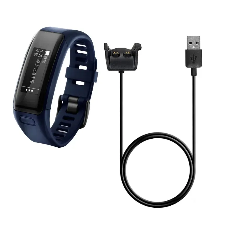 Nowy kabel ładowarki zasilający USB dla Garmin Vivosmart HR Szybkie doku ładujące 1m przewód danych dla Garmin Vivosmart HR+ Podejście x40 Zegarek 1. dla