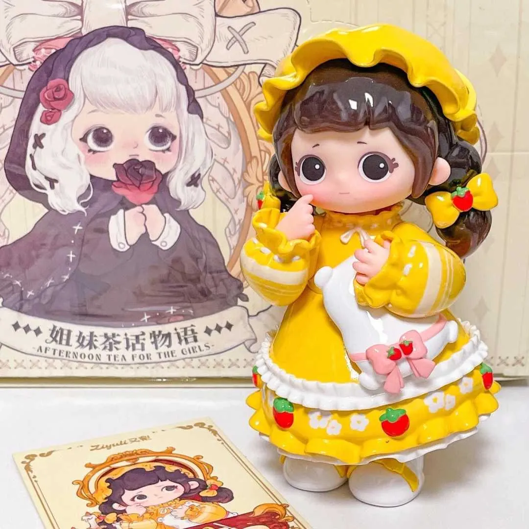 Blind box Original Better Toys Sister Tea Tale Series Blind Box Toys Mystery Box Lolita Girl Kawaii Action Figures Doll Birthday Gift Y240422