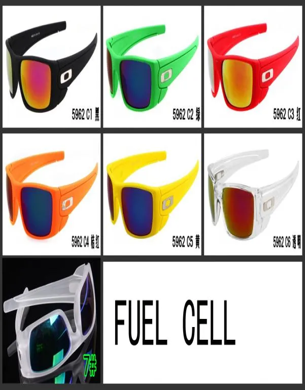 Summer Man Woman Fuel Cell Moda Moda colorida de sol para ciclismo de vento popular Esporte de óculos de óculos ao ar livre O óculos de óculos de sol para homens 59622704701