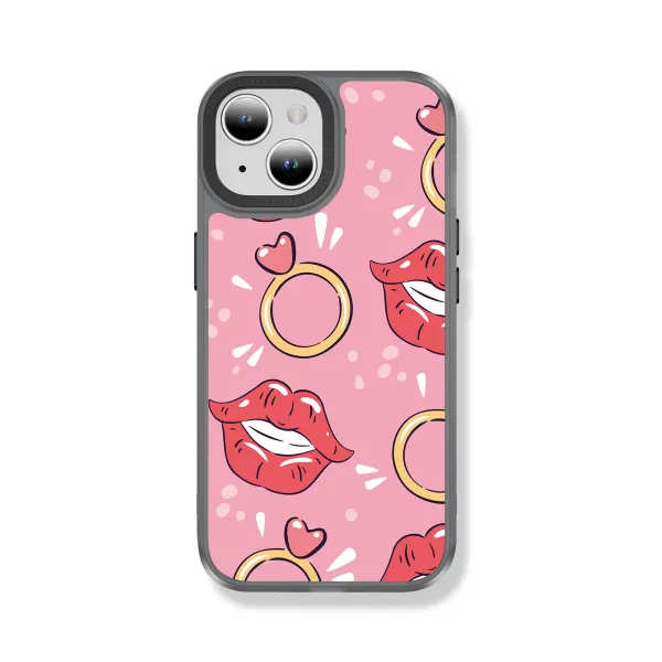 Painted pattern frosted and skin friendly Magsafe magnetic phone case suitable for iPhone