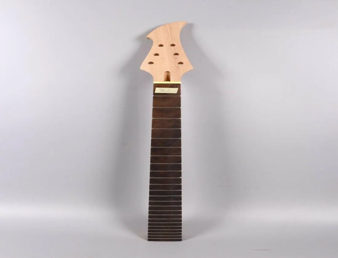 Nec de guitare électrique bricolage 24 FRET 255039039in Mahoganyrosewood Special Headtock P73658026