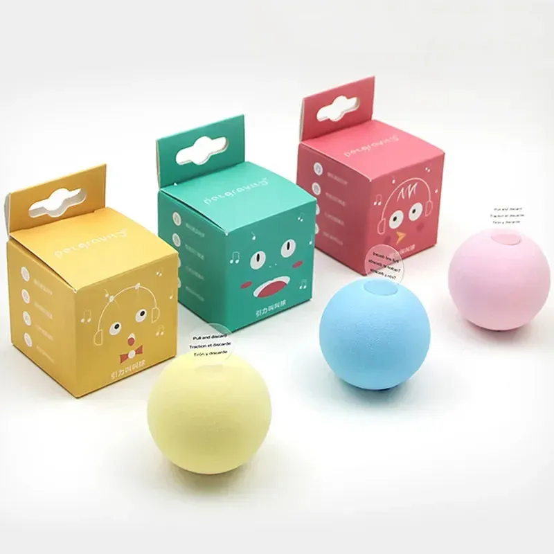 Zabawki 3 kolory kota zabawki nowa grawitacja grawitacyjna inteligentna dotyk brzmią zabawki interaktywne zabawki dla zwierząt piszczą