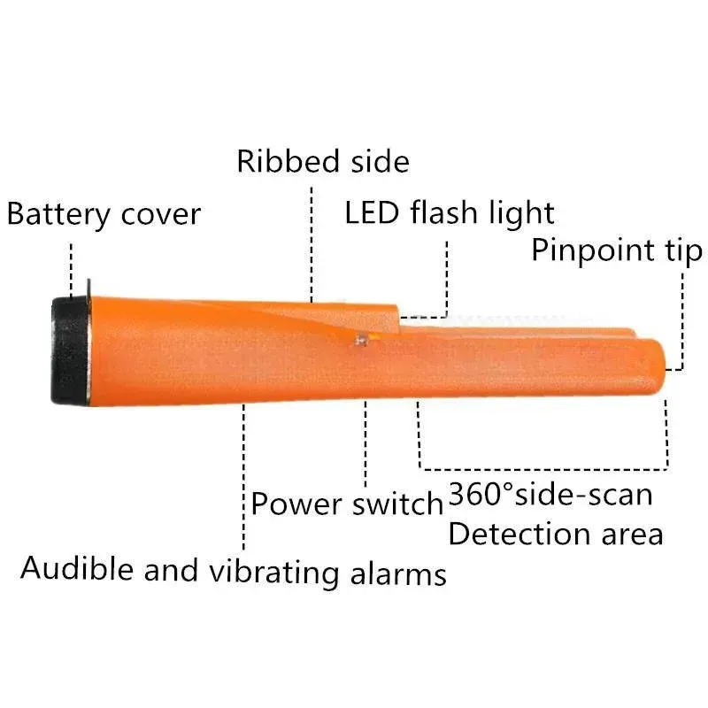 Rilevatore metallico portatile Puntatore GP Professionista Strumento di assistenza Gold Strumento Assist Pinpointer parziale parziale