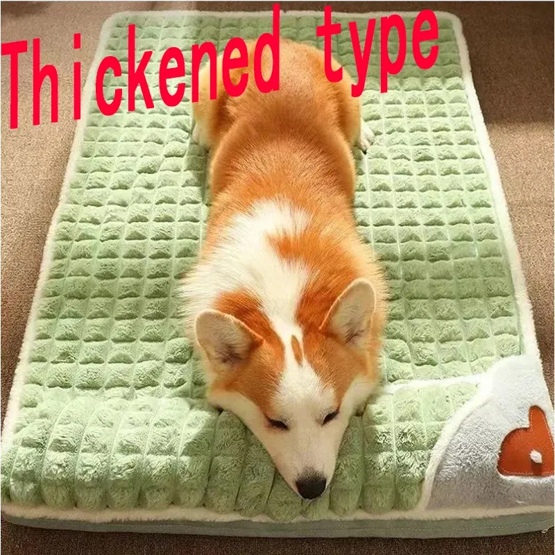 Meble Pet Dog Bed myjna mata na psie zima chronić szyjka szyjka gęstwa gęstwy dom dla psa w pomieszczeniach małych dużych psów łóżko