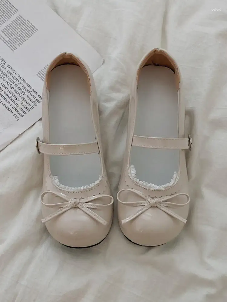 Kawaii Cute Sweet Lolita Mary Jane Japanese School Uniform Tea