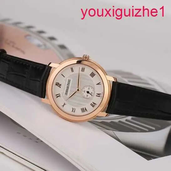 AP Female Wrist Watch 15056BC Manual Mechanical 18K Platinum Luxury Watch Rose Gold 15056or.OO.A067CR.02