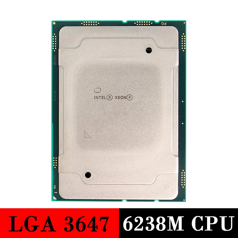 Procesador de servidor utilizado Intel Xeon Gold 6238m CPU LGA 3647 CPU6238M LGA3647