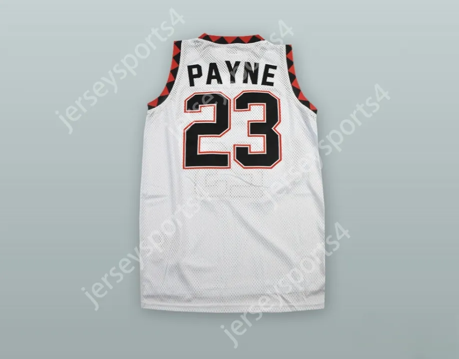 Anpassad valfri namnnummer Män ungdom/barn Martin Payne 23 White Basketball Jersey Top Stitched S-6XL