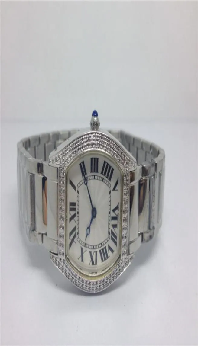 Nuova moda orologio di alta qualità donna classico orologio da movimento in quarzo Designer Bracciale in acciaio inossidabile New Arrivi White Face 0927510110