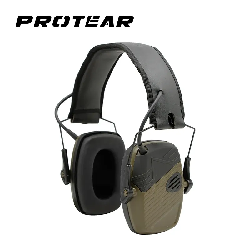 Accessories Protear Electronic Shooting Ear Protection Sound Amplification Noise Reduction Ear Muffs Professional Hunting Ear Defender
