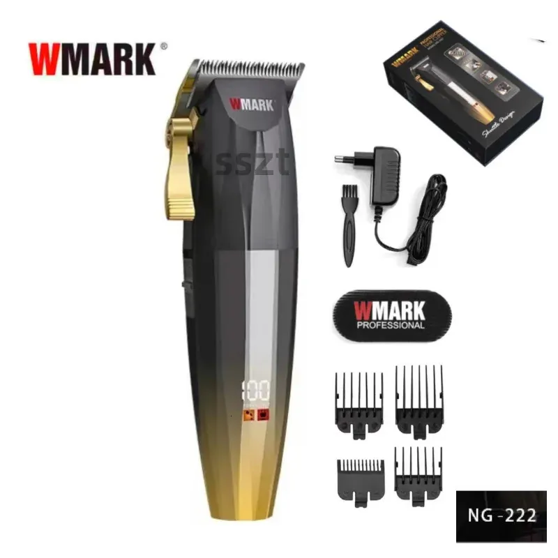 Wmark NG222 PROFESSIMENTE PROFESSATURA PROFESSABILE CAPILE AVANZA AVANZATO MENS TRIMMER 240411