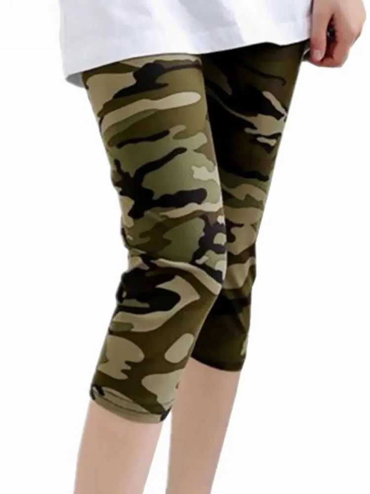 Women's Pants Capris YSDNCHI camouflage leg fitness pants womens legs Pantalones printed legs summer soft skin legion stripes womens Capris Y240422