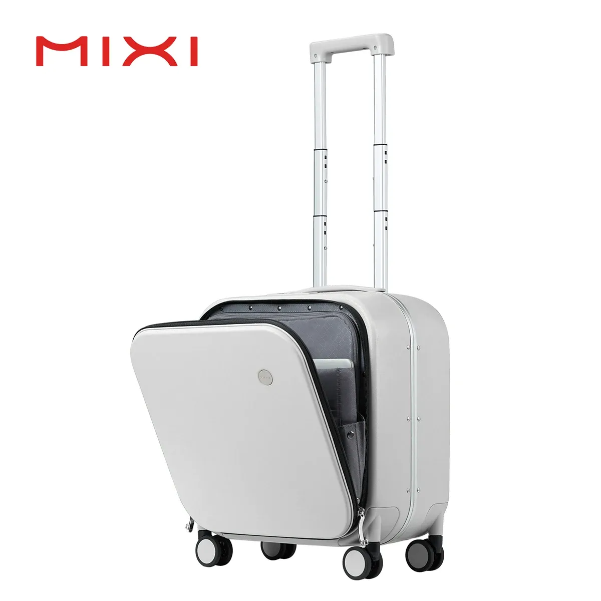 Luggage Mixi Patent Design Aluminum Frame Suitcase Carry On Rolling Luggage Beautiful Boarding Cabin 18 20 24 Inch M9260