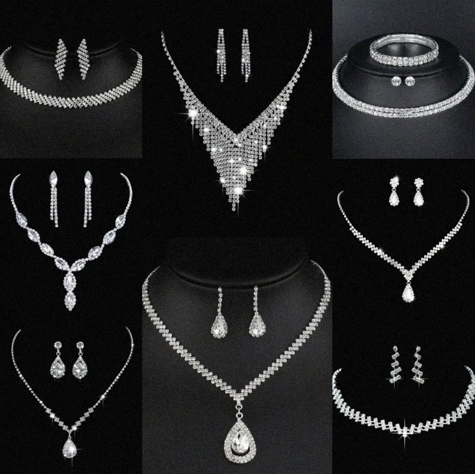 Boucles de bijoux de diamant en diamant de laboratoire