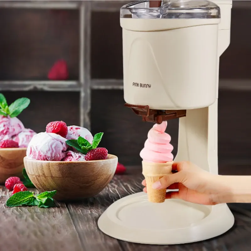 Yapımcılar Dondurma Makinesi Koni Makinesi Dondurma Rulo Makinesi Ev Mini Tam Otomatik Yoğurt Çocuk Dondurma Makinesi