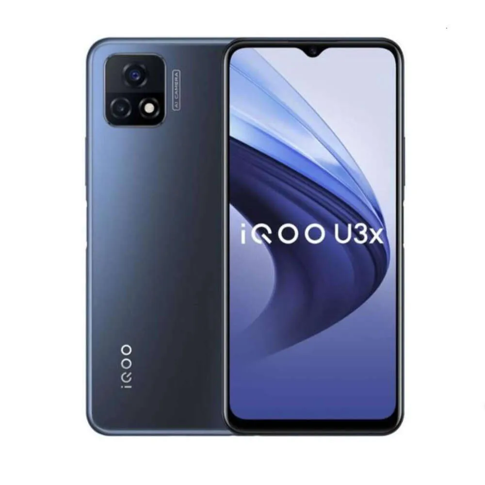 IQOO U3X 5G SMARTPHONE CPU Snapdragon 480 6.58 tum 90Hz LCD -skärm 18W Laddning 5000mAh 13MP Camera Android begagnad telefon