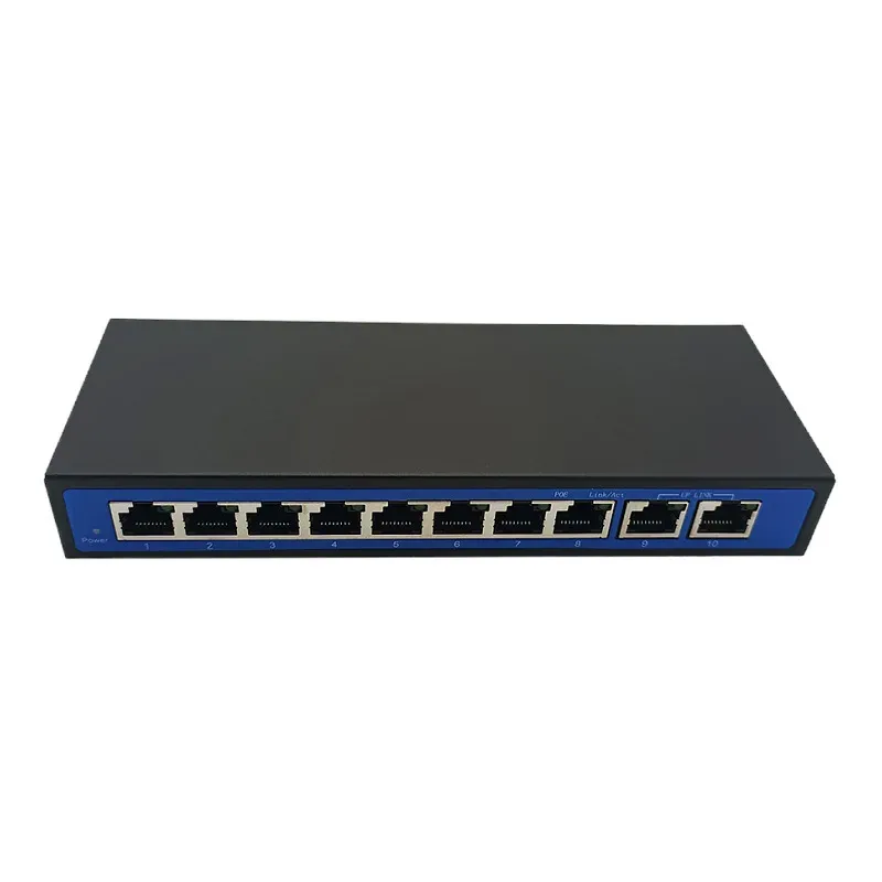 Anahtarlar POE Anahtar Güç Kaynağı Dock Network İzleme 10m100m1000m 4 bağlantı noktası 8 bağlantı noktası gigabit hızlı ethernet anahtar dönüştürücü ayırıcı göbeği