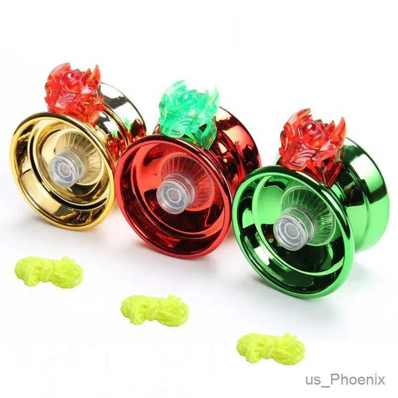 Yoyo Magic yoyo Professional Aluminum Alloy Boy Classic Toy High Speed с специальной пропальной металлической девочкой дети йо-йо подарок