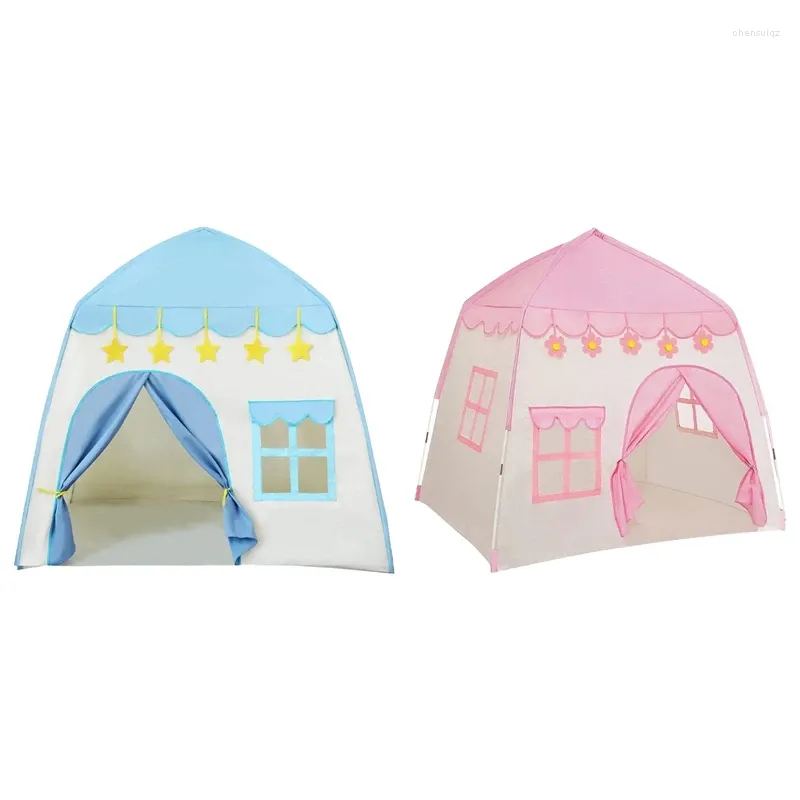 Namioty i schroniska grają namiot indoor na świeżym powietrzu księżniczka na dziewczęta prezent chłopców maluch duży dom