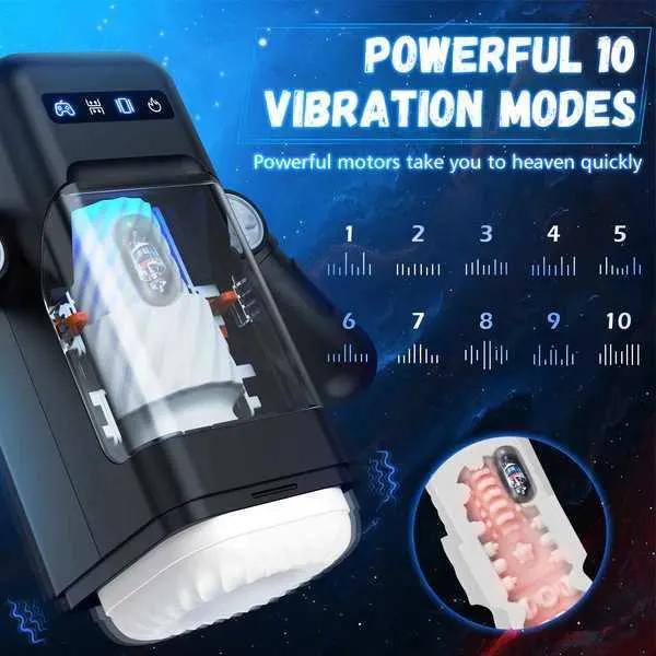 PULSE SOLO Male Masturbator Cup Electric Vibrating TPE 9.25 × 9.25 in with  Phone Holder from Dhgate Masturbators