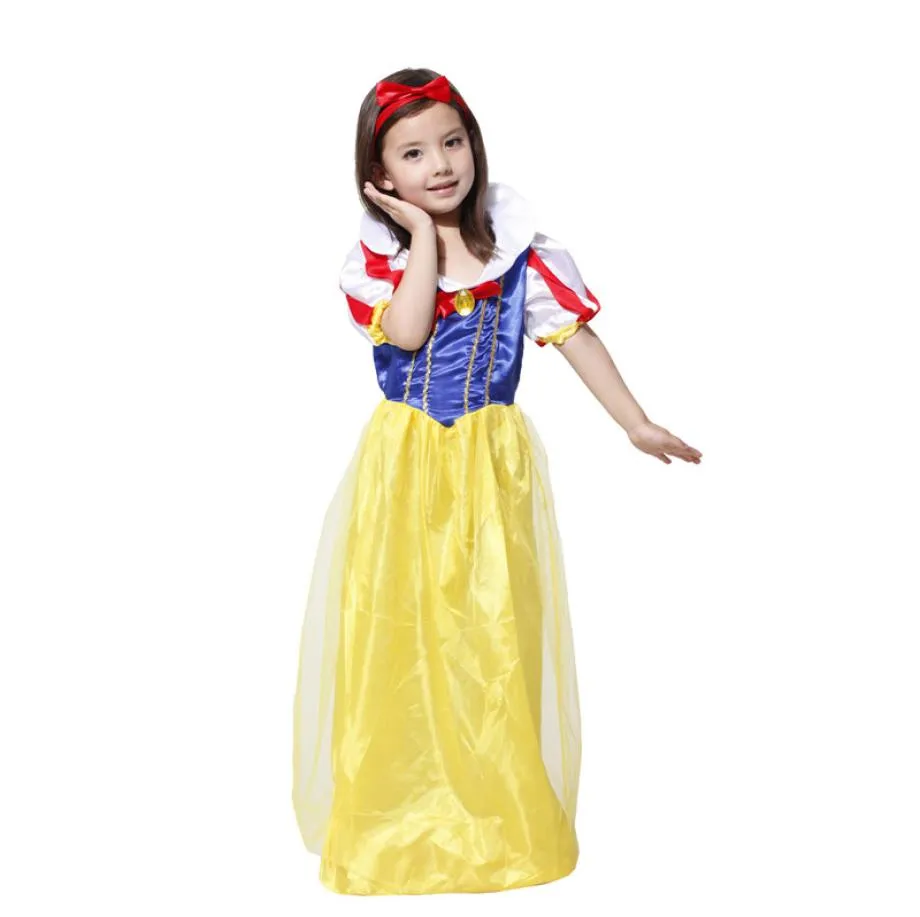 Shanghai Story fashion Kids Halloween costumes for kids girls hardcover children suit princess dress Halloween clothes for girls3224443