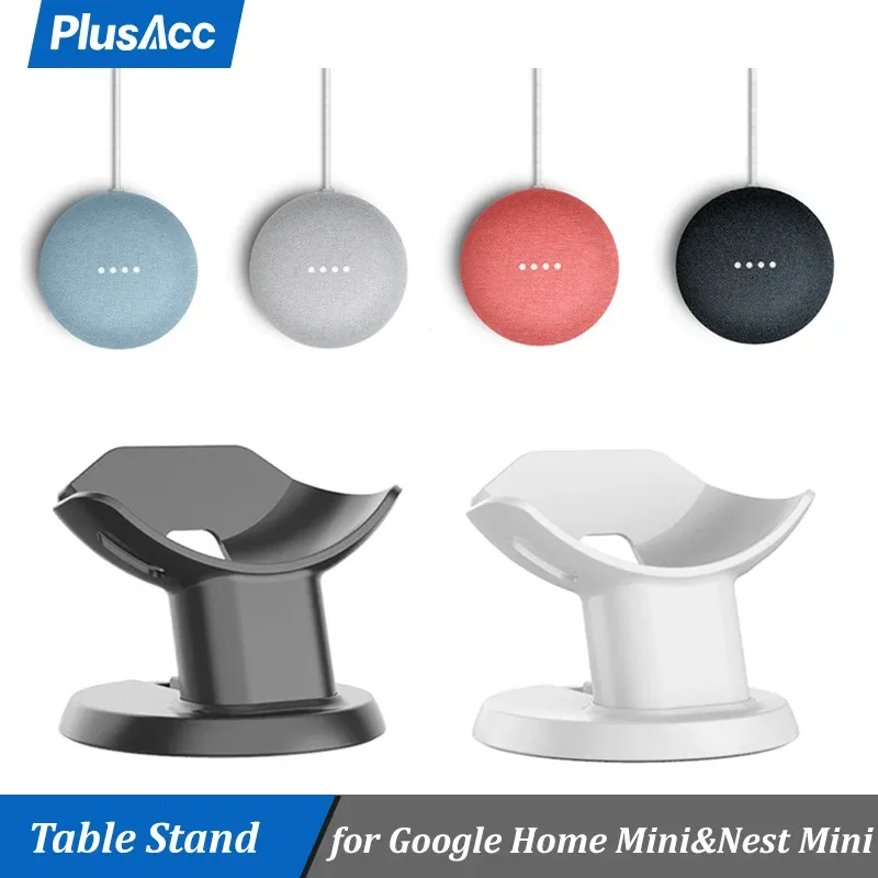 Kontroll skrivbordstativ för Google Nest Mini Home Mini Voice Assistant Smart Home Automation Design Spara avståndsmonteringsfäste