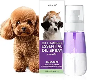 Dog Conditioner Diy Coconut Oil Spray For Dogs Pet Detangler Spray